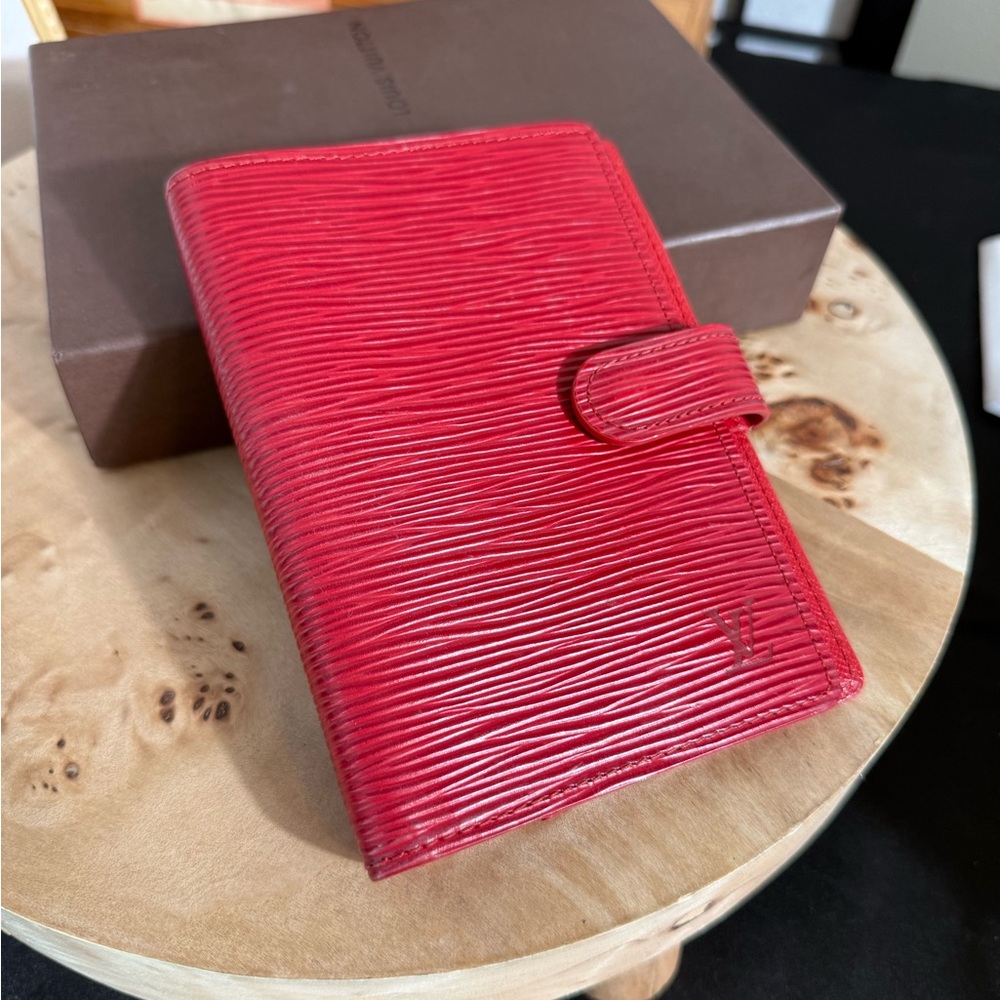 ❌SOLD❌Louis Vuitton Agenda PM - Red Epi